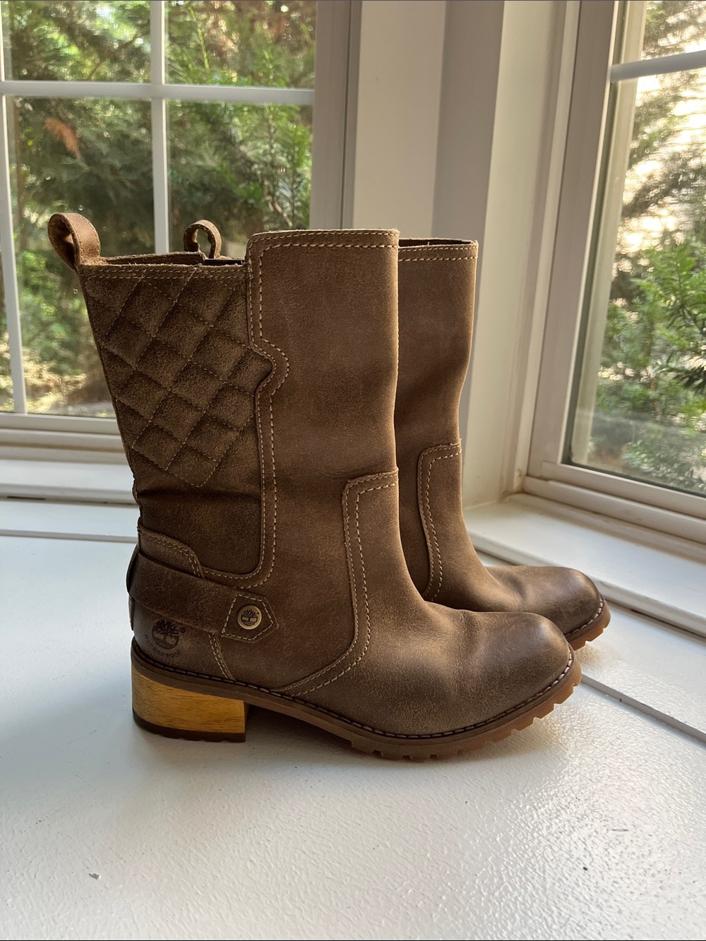 Timberland • Apley Earthkeepers Mid-calf Waterproof Leather Boots • Women's 6½